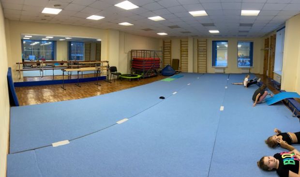 Фотография Мягкий зал во Дворце водных видов спорта